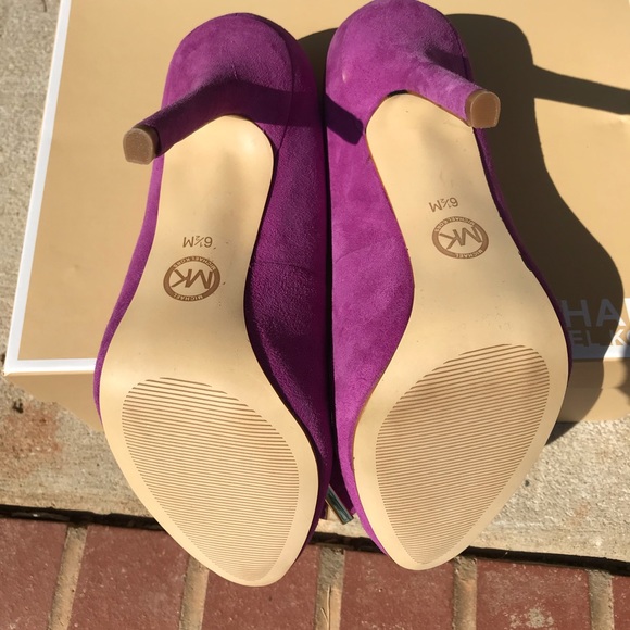 Michael Kors suede Delphine pump size 6.5 - Picture 5 of 7